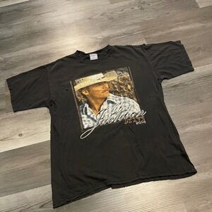 Vintage Alan Jackson Drive Tour 2002 T-Shirt Mens XL All Sport Distressed faded